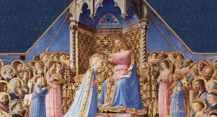 “Coronation of the Virgin” by Fra Angelico